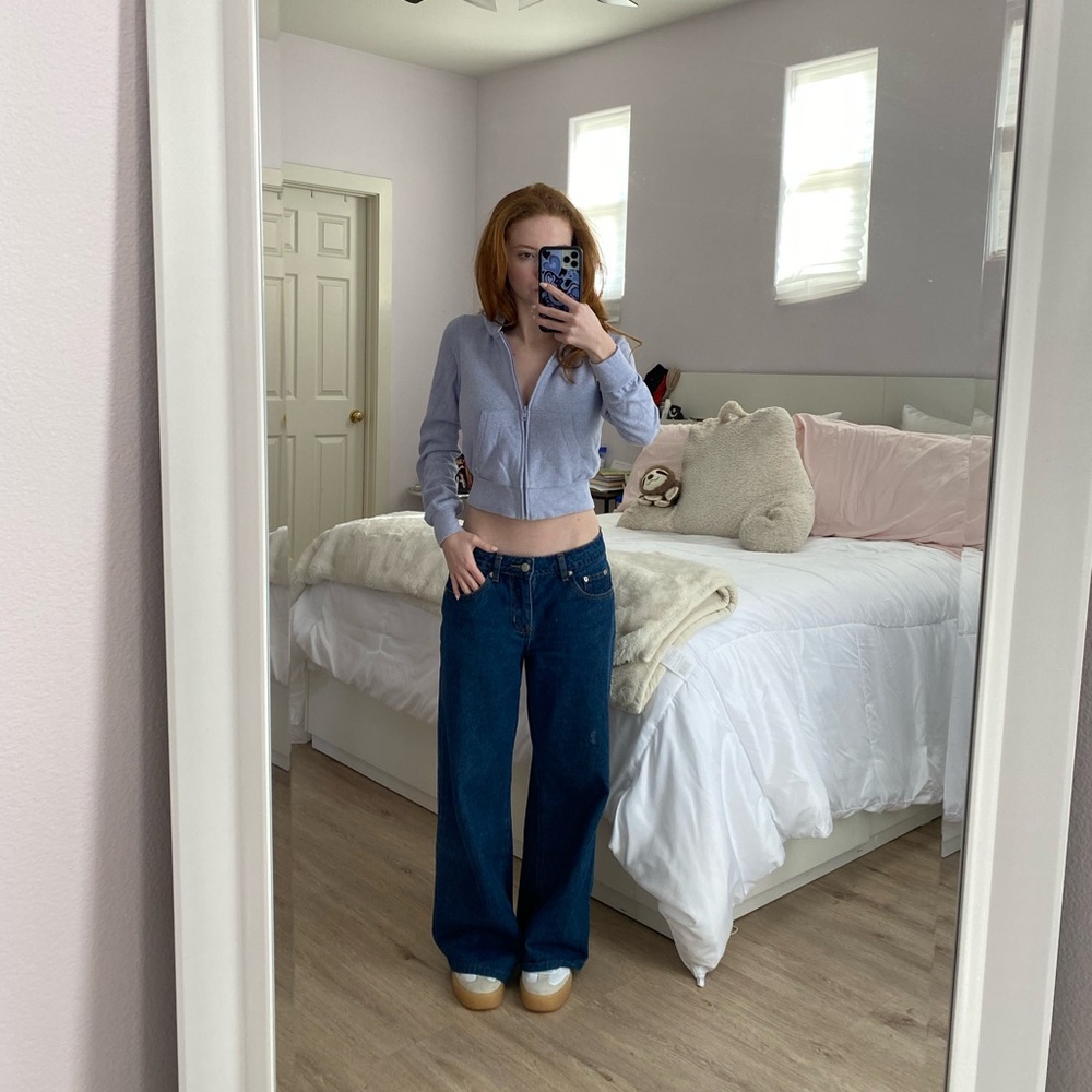 TNA by Aritzia Soft purple Zip-Up